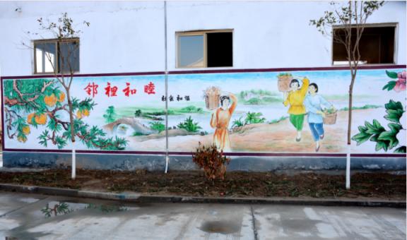 怀远乡镇文化墙 乡风文明焕发新活力