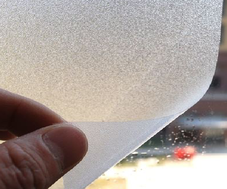 怀远玻璃门外面粘广告用什么材料好？