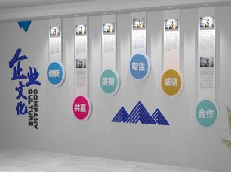 怀远企业文化墙需要传递什么办公文化？